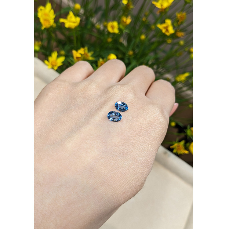 1.96 Ct.Tw. Topaz Pair from Brazil