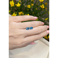 1.96 Ct.Tw.Total Carat Weight Topaz Pair from Brazil Life Style