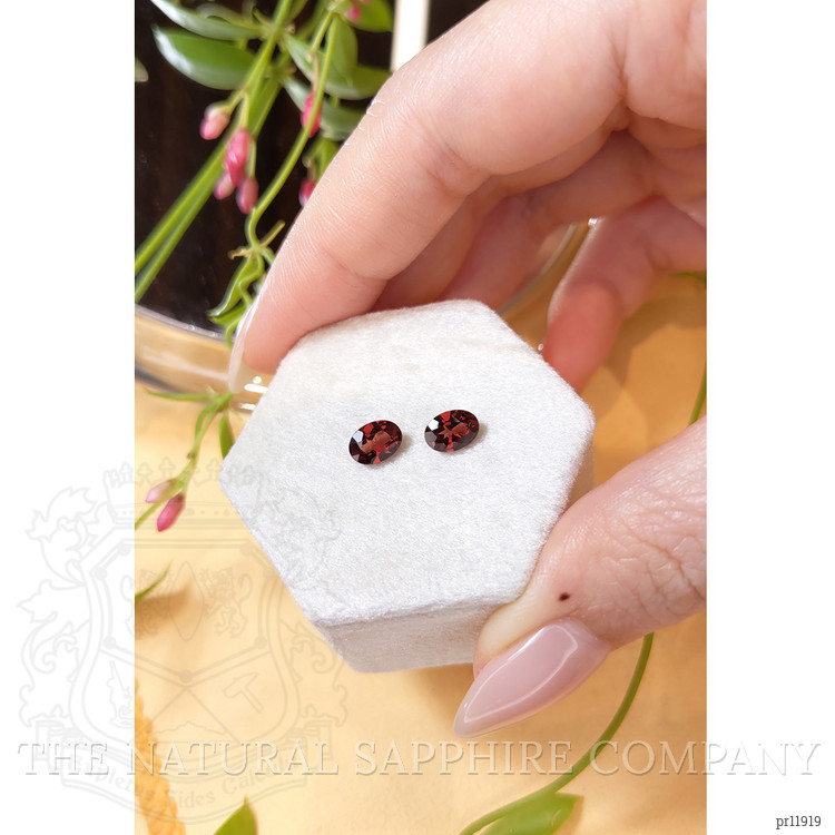 1.94 Ct.Tw. Garnet Pair from Ceylon (Sri Lanka)
