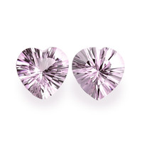 5.43 Ct.Tw. Heart Amethyst Pair
