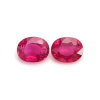 4.17&nbsp;Ct.Tw.Total Carat Weight Pink Sapphire Pair from Ceylon (Sri Lanka) Video