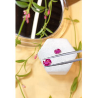 4.17&nbsp;Ct.Tw.Total Carat Weight Pink Sapphire Pair from Ceylon (Sri Lanka) Life Style