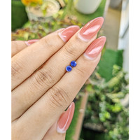 0.68&nbsp;Ct.Tw.Total Carat Weight Blue Sapphire Pair from Ceylon (Sri Lanka) Life Style
