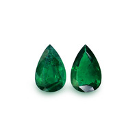 14.07&nbsp;Ct.Tw.Total Carat Weight Emerald Pair from Zambia Video