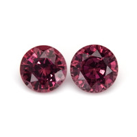 1.76 Ct.Tw.Total Carat Weight Garnet Pair from Tanzania Video