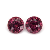 1.76&nbsp;Ct.Tw.Total Carat Weight Garnet Pair from Ceylon (Sri Lanka) Video
