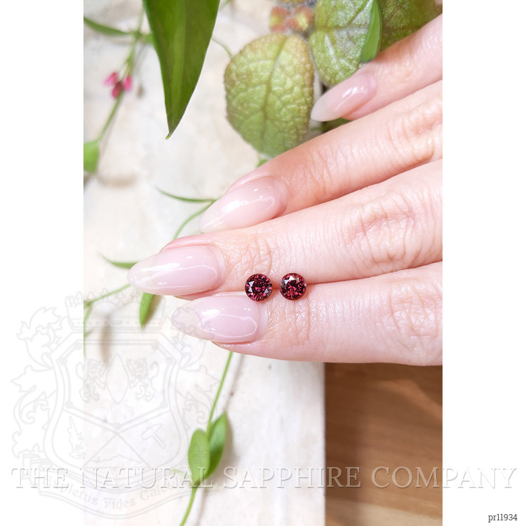 1.76 Ct.Tw. Garnet Pair from Ceylon (Sri Lanka)