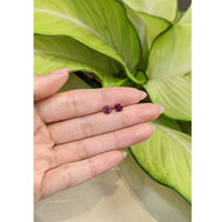 1.76&nbsp;Ct.Tw.Total Carat Weight Garnet Pair from Tanzania Life Style