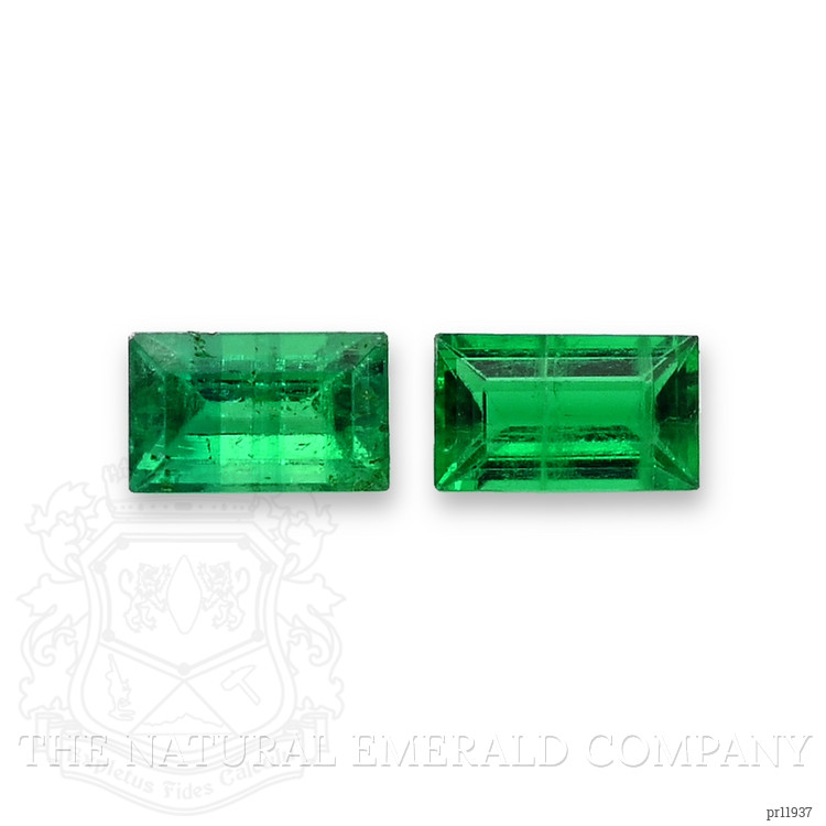 0.54 Ct.Tw. Emerald Pair from Afghanistan