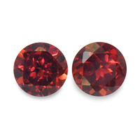 2.07 Ct.Tw. Round Almandine Garnet Pair