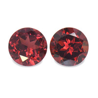 2.04 Ct.Tw. Round Almandine Garnet Pair