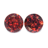 2.20 Ct.Tw. Round Almandine Garnet Pair