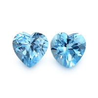 1.10 Ct.Tw.Total Carat Weight Topaz Pair from Madagascar Video