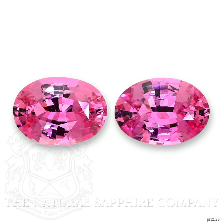 1.63 Ct.Tw. Pink Sapphire Pair from Ceylon (Sri Lanka)