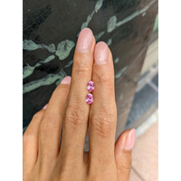 1.63&nbsp;Ct.Tw.Total Carat Weight Pink Sapphire Pair from Ceylon (Sri Lanka) Life Style