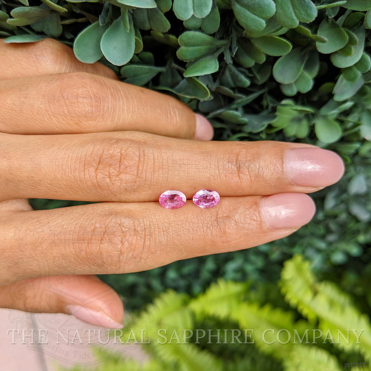 1.63 Ct.Tw. Pink Sapphire Pair from Ceylon (Sri Lanka)
