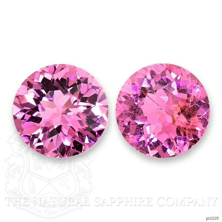 1.77 Ct.Tw. Pink Sapphire Pair from Ceylon (Sri Lanka)