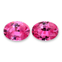 1.90&nbsp;Ct.Tw.Total Carat Weight Pink Sapphire Pair from Ceylon (Sri Lanka) Video