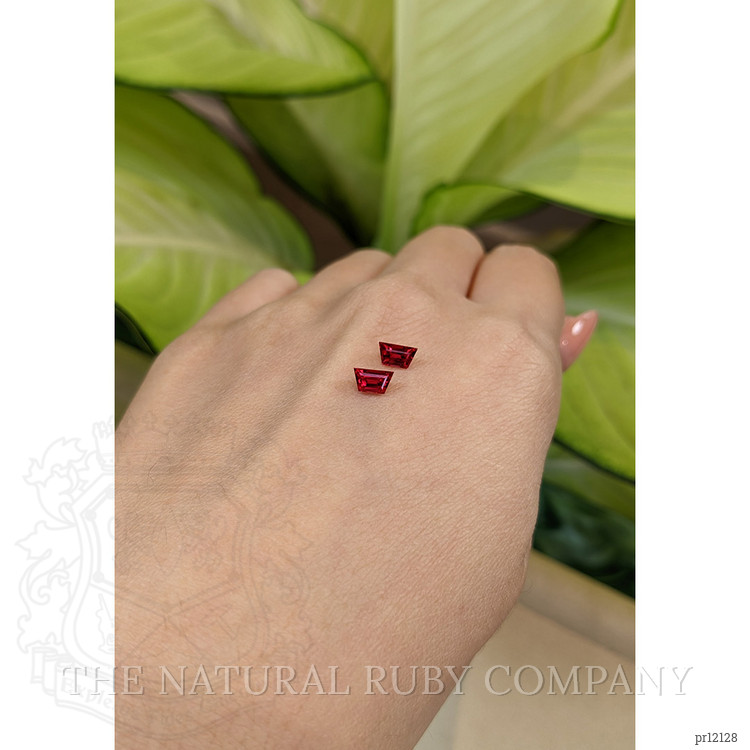 1.44 Ct.Tw. Ruby Pair from Mozambique