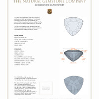 0.18&nbsp;Ct.Tw.Total Carat Weight Paraiba Tourmaline Pair from Brazil 3 D Scan Report