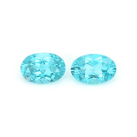 0.23 Ct.Tw.Total Carat Weight Paraiba Tourmaline Pair from Brazil Video