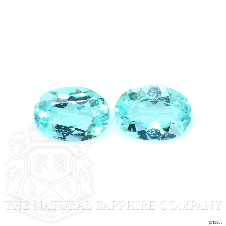 0.27 Ct.Tw. Paraiba Tourmaline Pair from Brazil