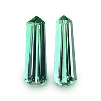 2.10 Ct.Tw.Total Carat Weight Tourmaline Pair from Brazil Video
