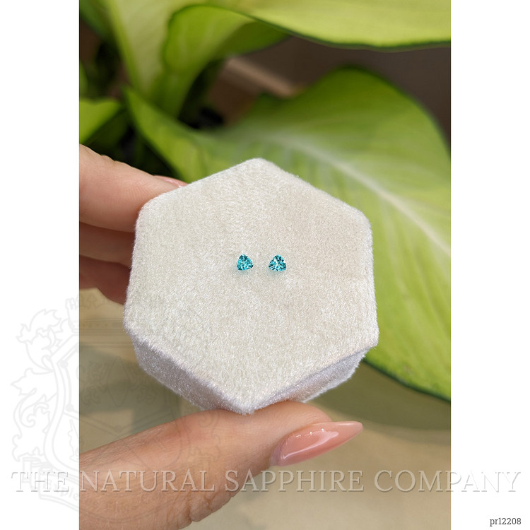0.18 Ct.Tw. Paraiba Tourmaline Pair from Brazil