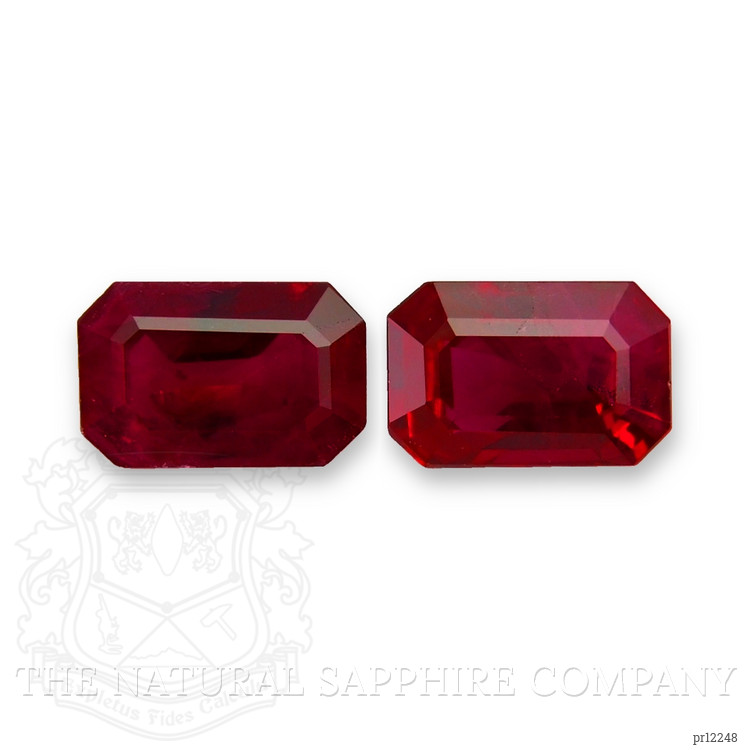 1.13 Ct.Tw. Ruby Pair from Mozambique