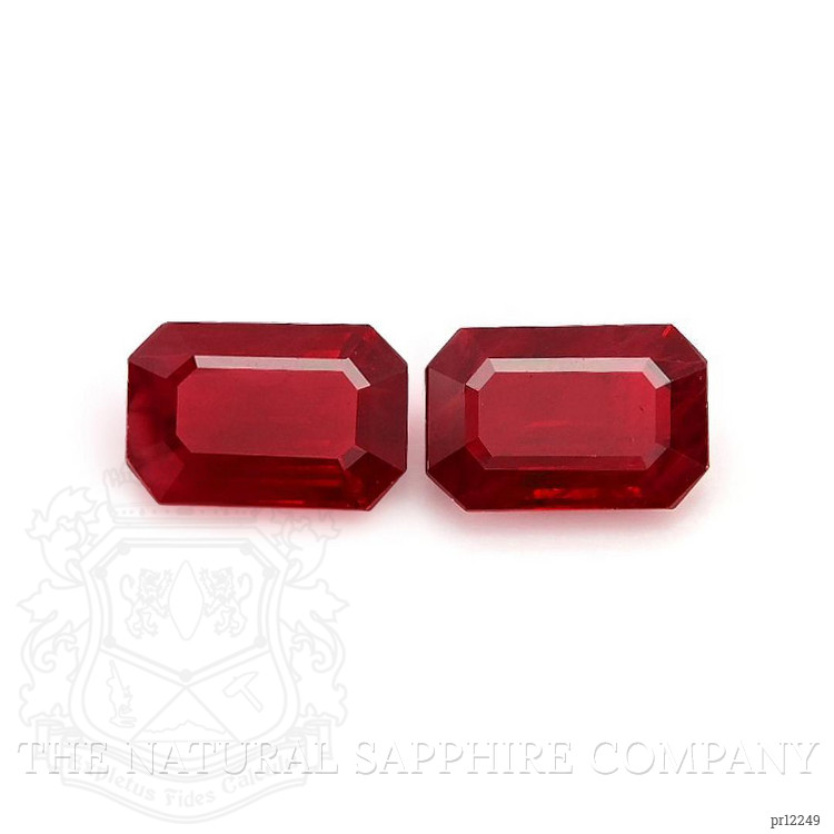 1.34 Ct.Tw. Ruby Pair from Mozambique