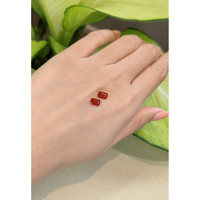 1.34 Ct.Tw.Total Carat Weight Ruby Pair from Mozambique Life Style