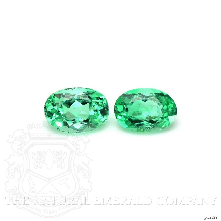 1.31 Ct.Tw. Emerald Pair from Afghanistan