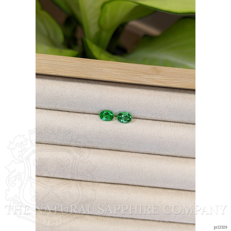 1.31 Ct.Tw. Emerald Pair from Afghanistan
