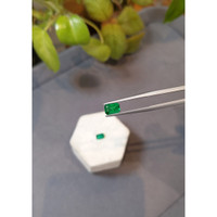 1.79 Ct.Tw.Total Carat Weight Emerald Pair from Afghanistan Life Style