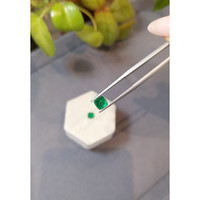 2.09 Ct.Tw.Total Carat Weight Cabochon Emerald Pair from Afghanistan Life Style