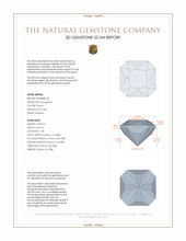 1.63&nbsp;Ct.Tw.Total Carat Weight Morganite Pair from Brazil 3 D Scan Report