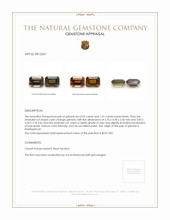 1.94 Ct.Tw.Total Carat Weight Garnet Pair from Madagascar Appraisal