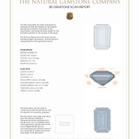 3.20&nbsp;Ct.Tw.Total Carat Weight Garnet Pair from Madagascar 3 D Scan Report