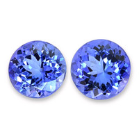 1.78 Ct.Tw.Total Carat Weight Tanzanite Pair from Tanzania Video
