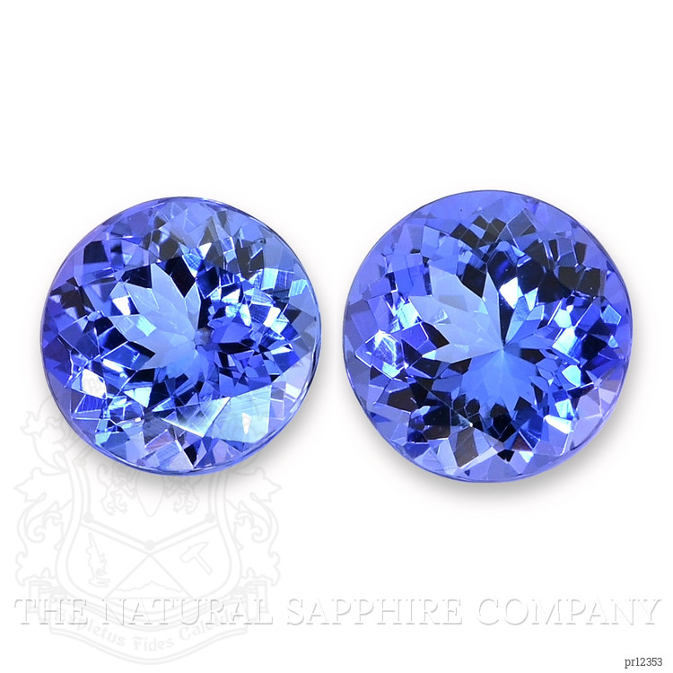 1.78 Ct.Tw. Tanzanite Pair from Tanzania