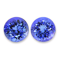 3.29 Ct.Tw.Total Carat Weight Tanzanite Pair from Tanzania Video