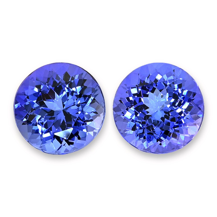3.29 Ct.Tw. Tanzanite Pair from Tanzania
