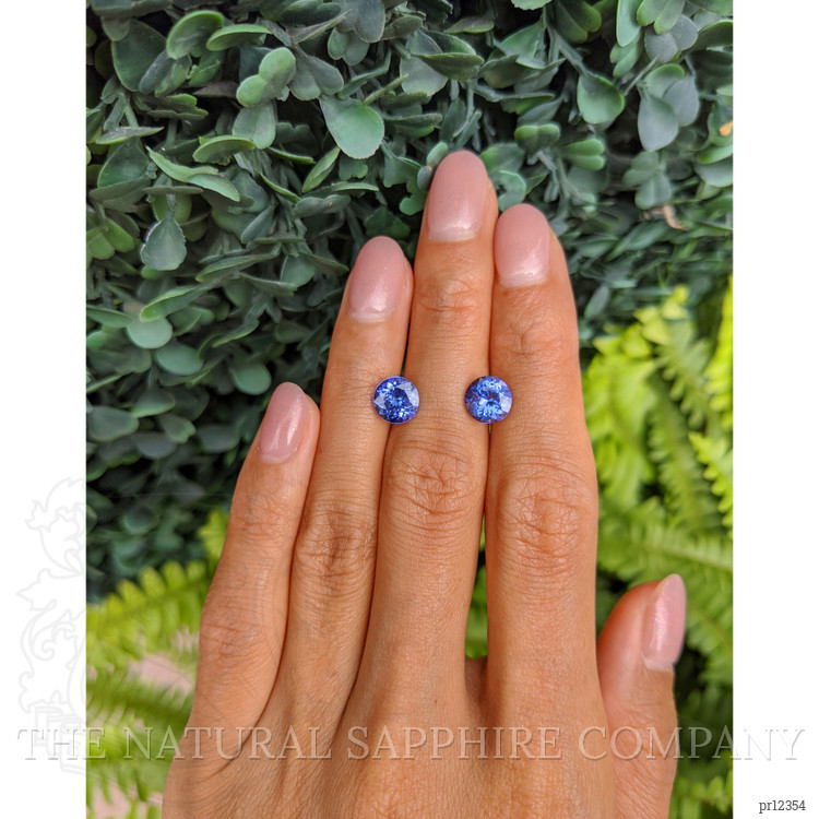 3.29 Ct.Tw. Tanzanite Pair from Tanzania
