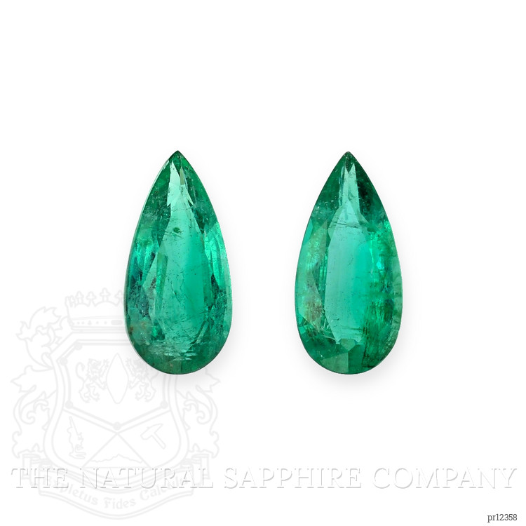 6.75 Ct.Tw. Emerald Pair from Colombia