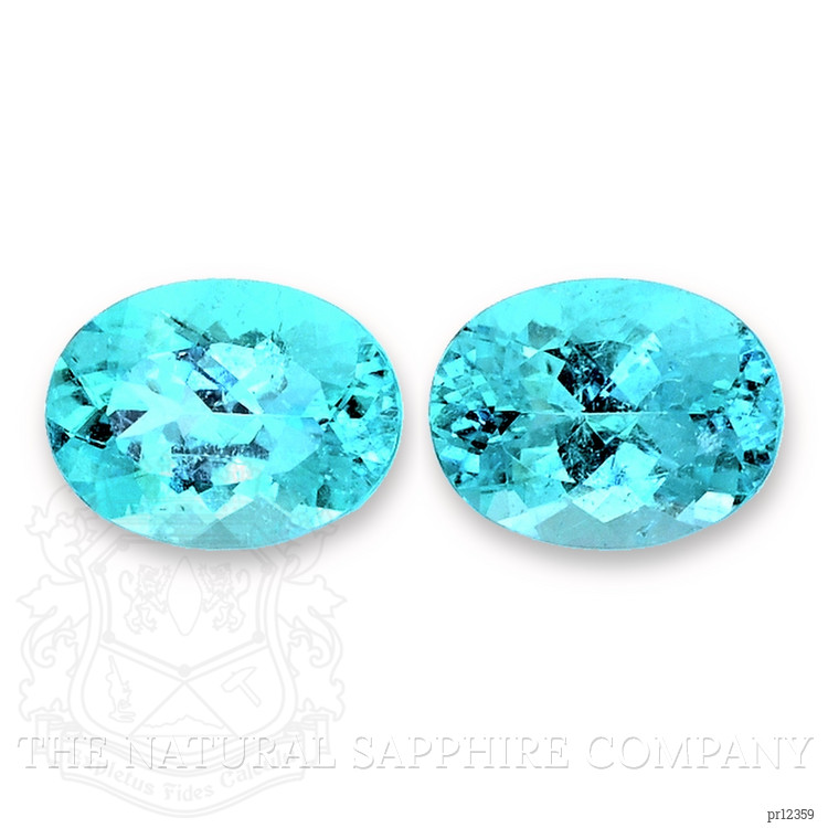 2.36 Ct.Tw. Paraiba Tourmaline Pair from Mozambique