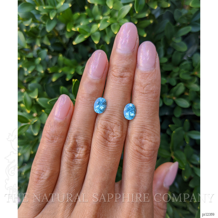 2.36 Ct.Tw. Paraiba Tourmaline Pair from Mozambique