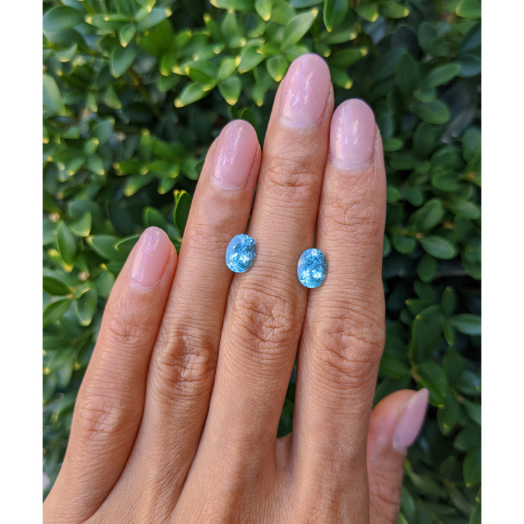 2.36 Ct.Tw. Paraiba Tourmaline Pair from Mozambique