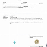 2.14&nbsp;Ct.Tw.Total Carat Weight Bluish Green Paraiba Tourmaline Pair from Mozambique Pdf