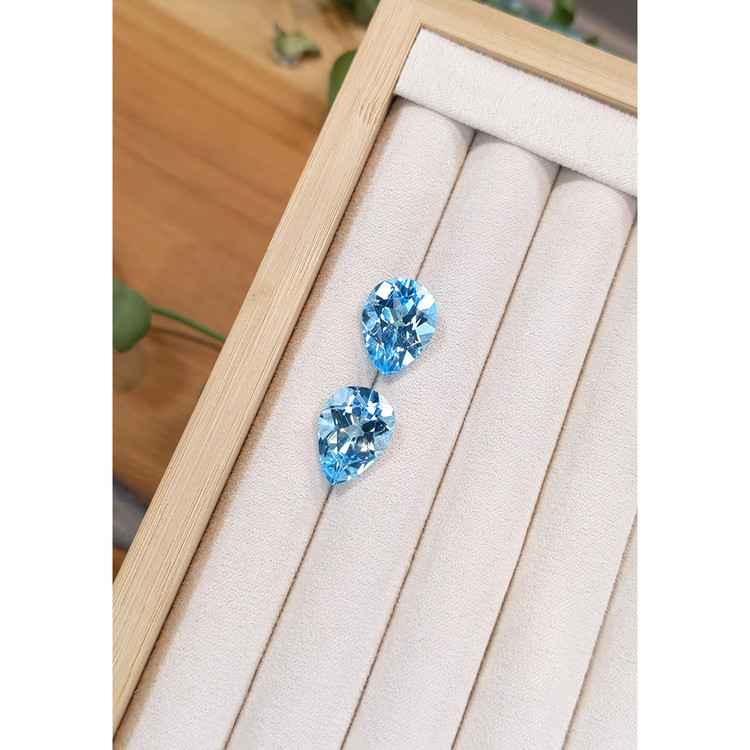 18.70 Ct.Tw. Topaz Pair from Brazil