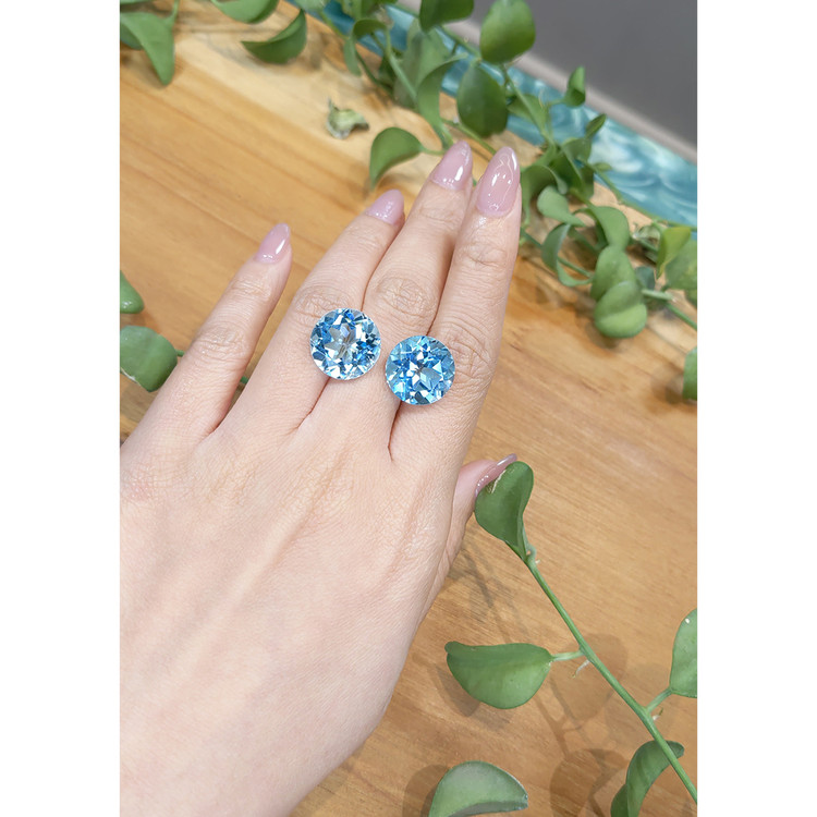 28.61 Ct.Tw. Topaz Pair from Brazil